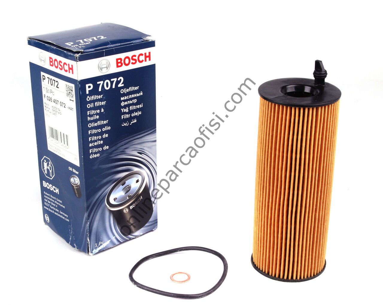 BOSCH F026407072 | BMW E81-E82-E87-E88-E90-E91-E92-E93-E60-E61-F10-F11-F01-F02-X1 E84-X3 E83-X5 E70-X5 F15-X6 E71-X6 F16 YAG FILTRESI