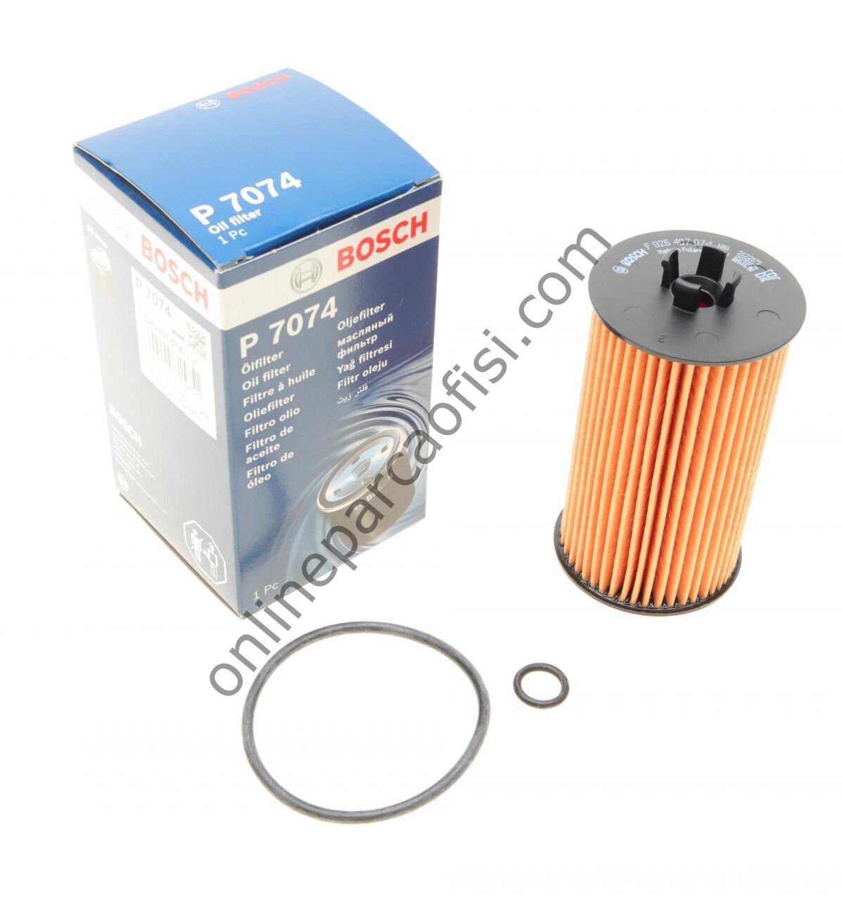 BOSCH F026407074 | OPEL ASTRA J K INSIGNIA A B MOKKA X MERIVA ZAFIRA C YAG FILTRESI