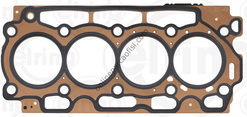 ELRING 569.812 | FORD FOCUS/C-MAX/307/C4/407 SILINDIR KAPAK CONTASI