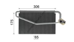 BEHR AE 55 000P | MERCEDES W203-209 EVAPORATÖR