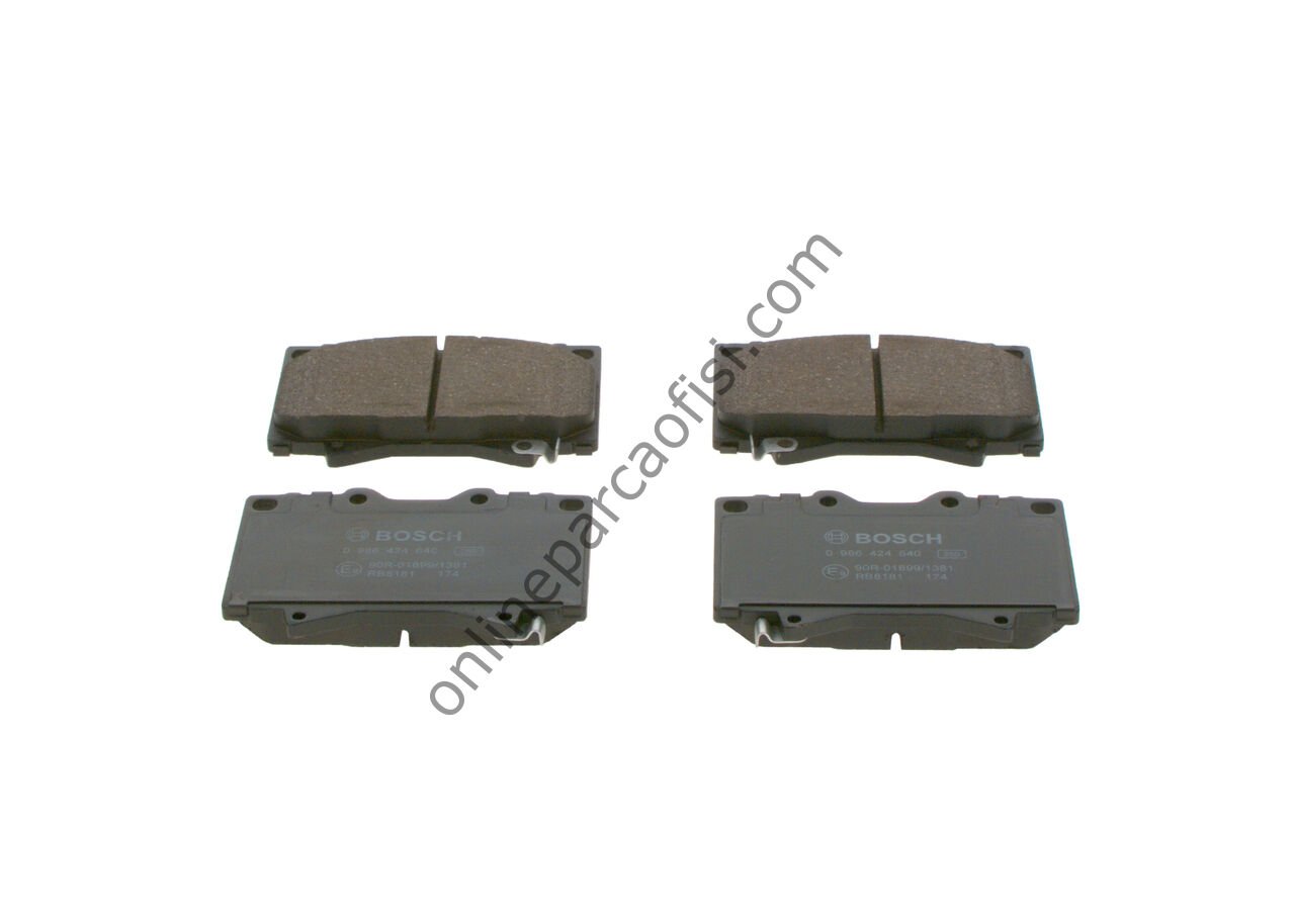 BOSCH 0986424640 | JAPON LAND CRUISER (J10) FREN BALATASI ÖN