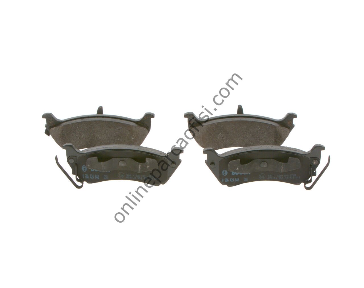 BOSCH 0986424648 | MERCEDES FREN BALATASI ARKA