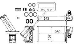 BEHR AH 103 000S | RENAULT LAGUNA I KALORIFER RADYATÖRÜ