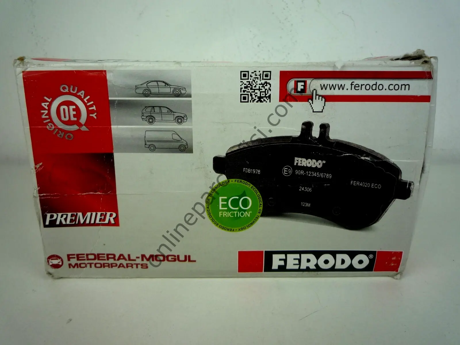 FERODO FDB1467W | FIAT DOBLO III/LINEA/STILO/CORSA D/307/C4 FREN BALATASI ÖN