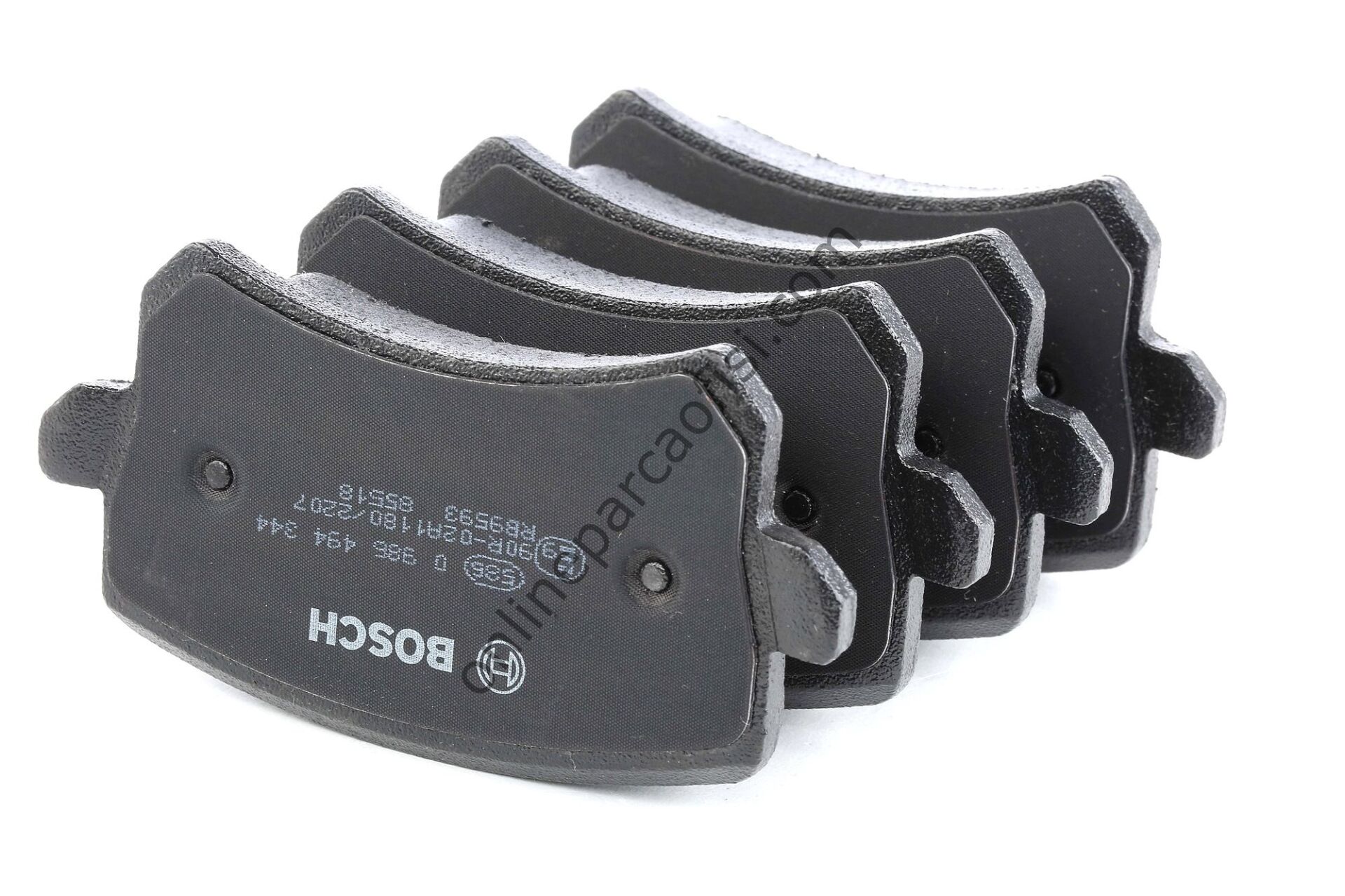 BOSCH 0986494344 | VW PASSAT-CADDY-GOLF5-GOLF6-JETTA-A3-LEON FREN BALATASI ARKA