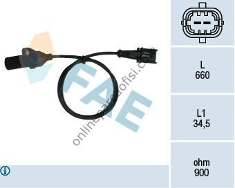 FAE 79220 | FIAT ALBEA-PALIO-STILO KRANK DEVIR SENSÖRÜ