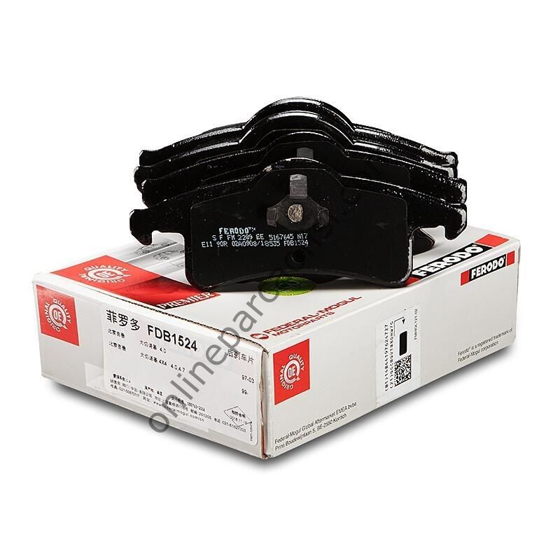 FERODO FDB1524 | FIAT GRAND CHEROKEE/JEEP/CHRYSLER FREN BALATASI ARKA