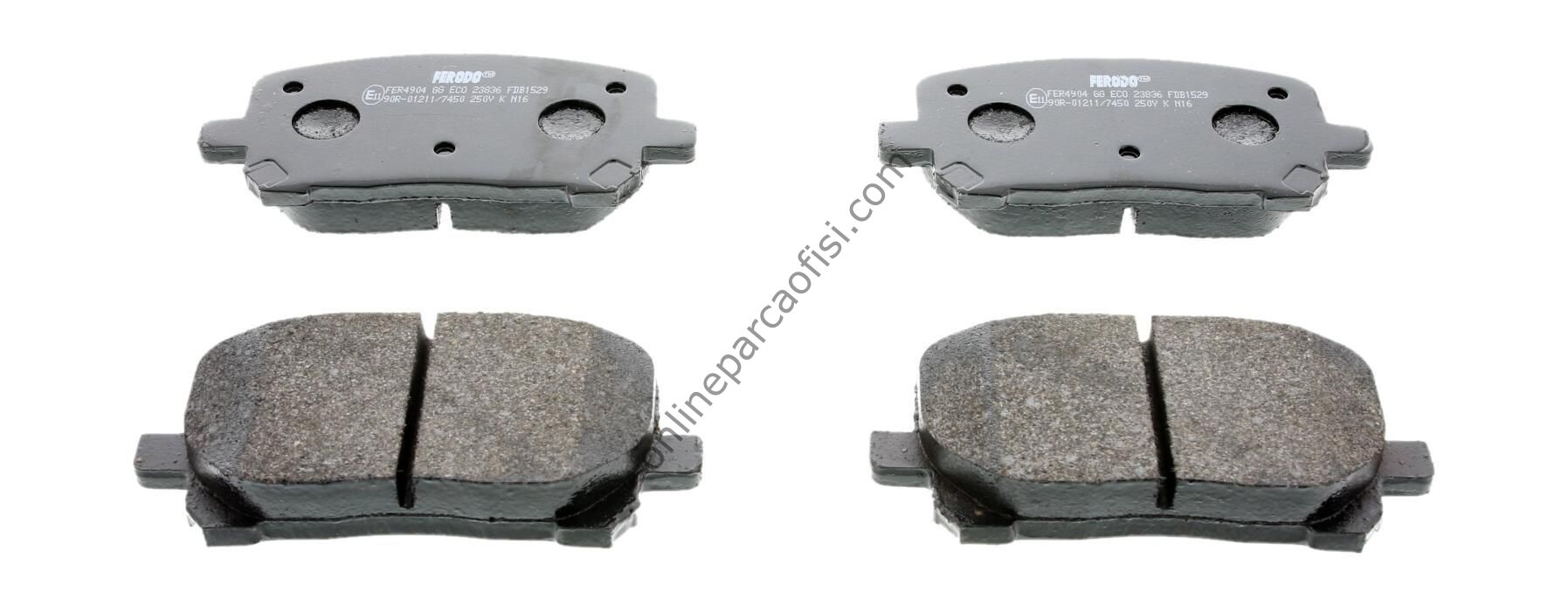 FERODO FDB1529 | JAPON AVENSIS VERSO (M2) FREN BALATASI ÖN