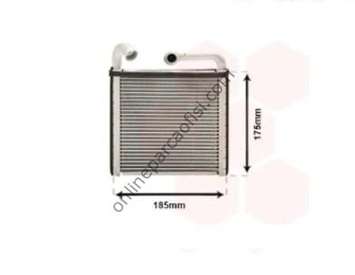 BEHR AH 180 000S | VW TOUAREG-AMAROK-Q7-CAYENNE KALORIFER RADYATÖRÜ