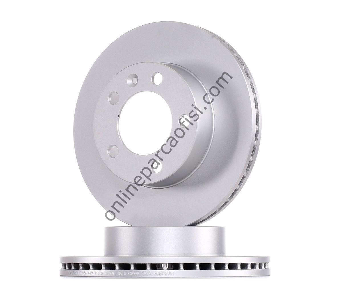 BOSCH 0986479716 | RENAULT MASTER III/MOVANO B/NV400 FREN DISKI ÖN