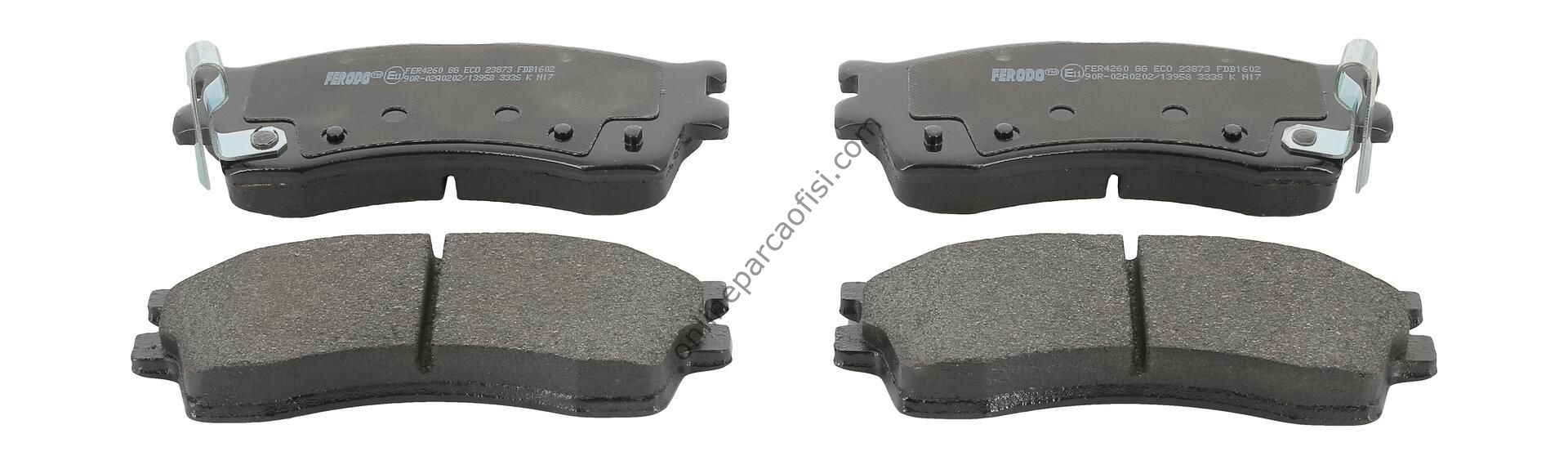 FERODO FDB1602 | KORE RIO/SHUMA/CLARUS/CARENS FREN BALATASI ÖN