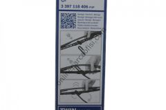 BOSCH BCH 3397118406 | VW GOLF3-GOLF4-BORA SILECEK SÜPÜRGESI ÖN TAKIM