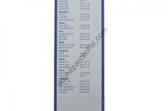 BOSCH BCH 3397118406 | VW GOLF3-GOLF4-BORA SILECEK SÜPÜRGESI ÖN TAKIM