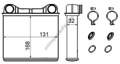 BEHR AH 238 000S | MERCEDES 164-251 KALORIFER RADYATÖRÜ