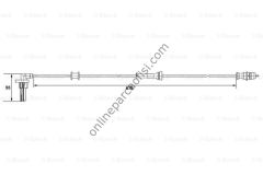 BOSCH 0265007533 | RENAULT KANGO ABS SENSÖRÜ