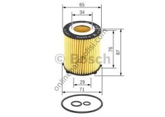 BOSCH F026407166 | MERCEDES W176-177-246-247-242-204-205-212-213-117-118-156-253-172 YAG FILTRESI