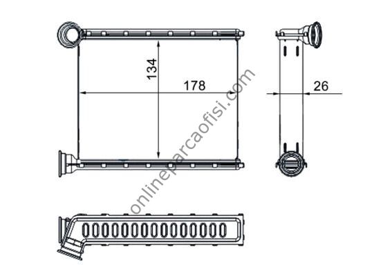 BEHR AH 272 000S | RENAULT CLIO IV / LOGAN KALORIFER RADYATÖRÜ