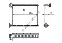 BEHR AH 272 000S | RENAULT CLIO IV / LOGAN KALORIFER RADYATÖRÜ