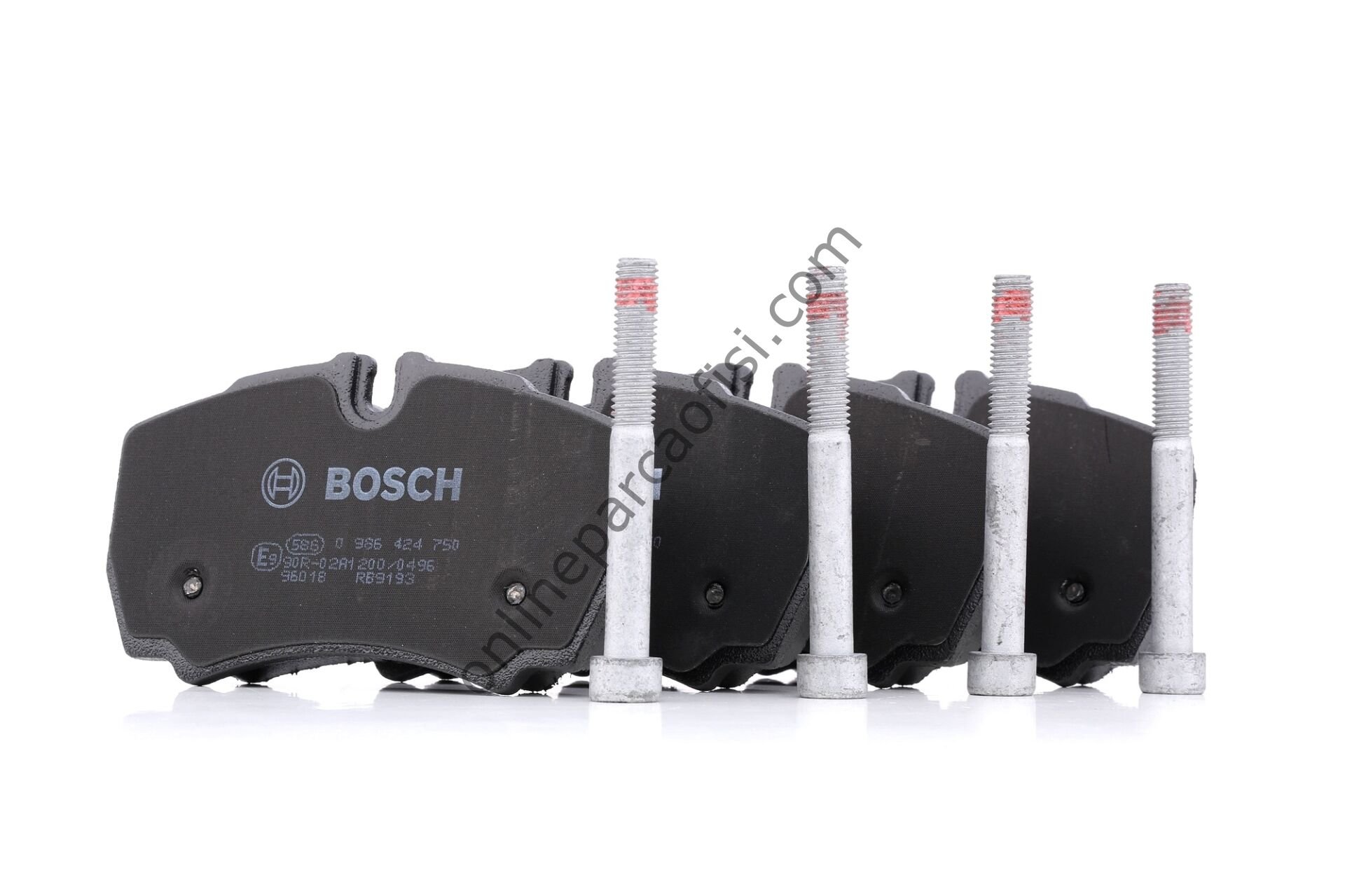 BOSCH 0986424750 | FIAT IVECO DAILY-FORD TRANSIT V347 ÇIFT TEKER FREN BALATASI ARKA