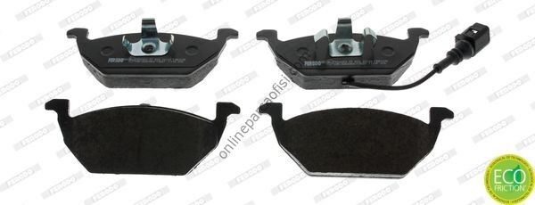 FERODO FDB1635 | VW GOLF4-GOLF5-JETTA-BORA-POLO-A3-LEON FREN BALATASI ÖN