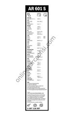 BOSCH 3397118907 | KORE TÜM MODELLER/I20/IX35/TUCSON/CERATO/SPORTAGE SILECEK SÜPÜRGESI ÖN TAKIM