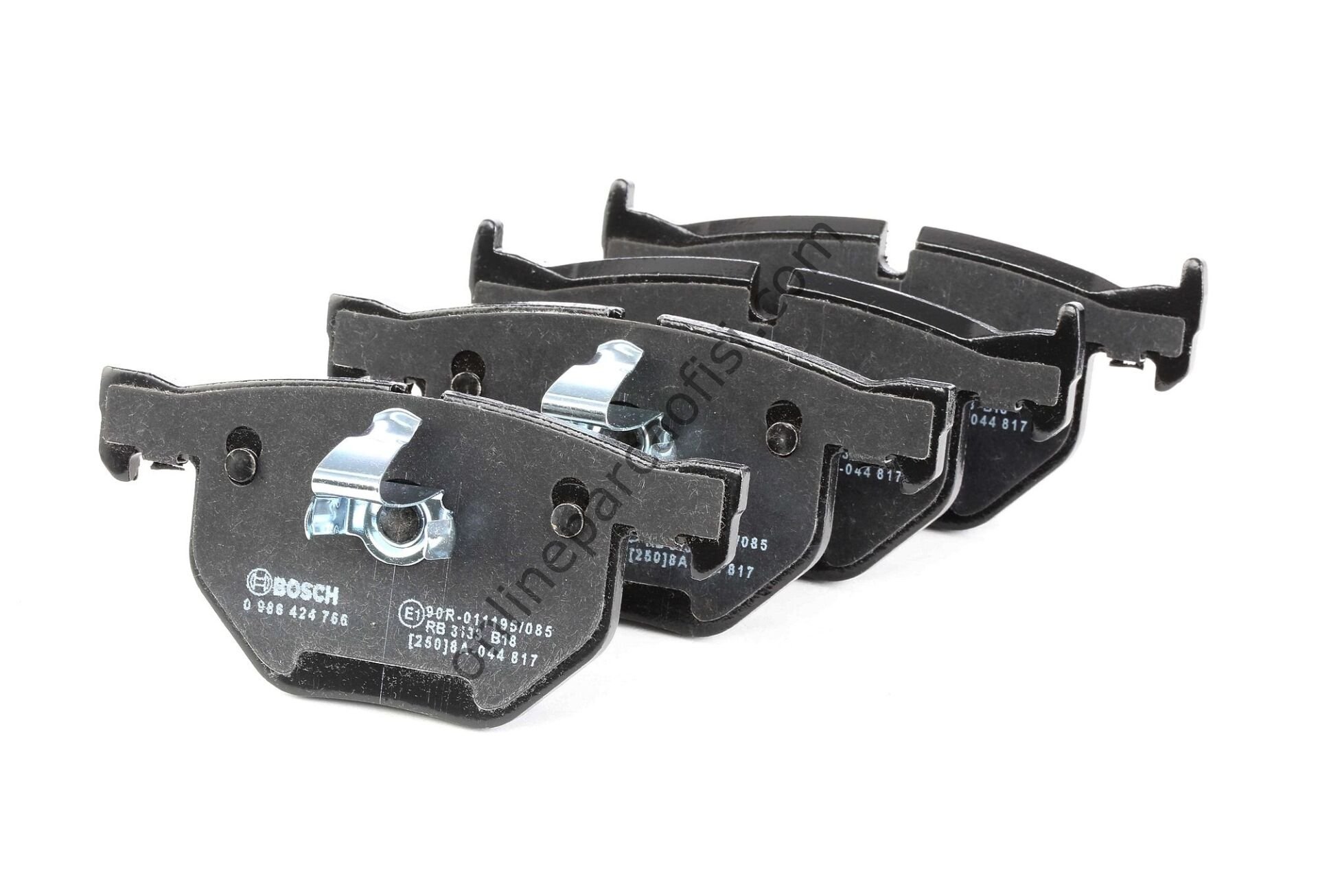 BOSCH BCH 0986424766 | BMW E60-E61-E63-E64 FREN BALATASI ARKA