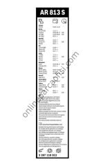 BOSCH 3397118912 | KORE TÜM MODELLER/IONIQ/VELOSTER/OPTIMA/CARNIVAL SILECEK SÜPÜRGESI ÖN TAKIM