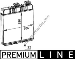 BEHR AH 76 000P | OPEL ASTRA G KALORIFER RADYATÖRÜ