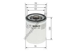 BOSCH F026407245 | FORD TRANSIT V-362 YAG FILTRESI