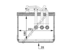 BEHR AH 80 000P | BMW E65-E66 KALORIFER RADYATÖRÜ