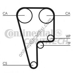CONTITECH CT 1006 | JAPON CRV (RD) TRIGER KAYISI