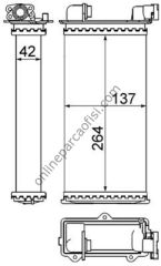BEHR AH 94 000S | BMW E30 KALORIFER RADYATÖRÜ