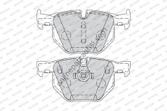FERODO FDB1748 | BMW E60-E61-E63-E64 FREN BALATASI ARKA