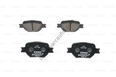 BOSCH 0986424808 | JAPON VERSO (E12) 1.8/2.0 D4D FREN BALATASI ÖN
