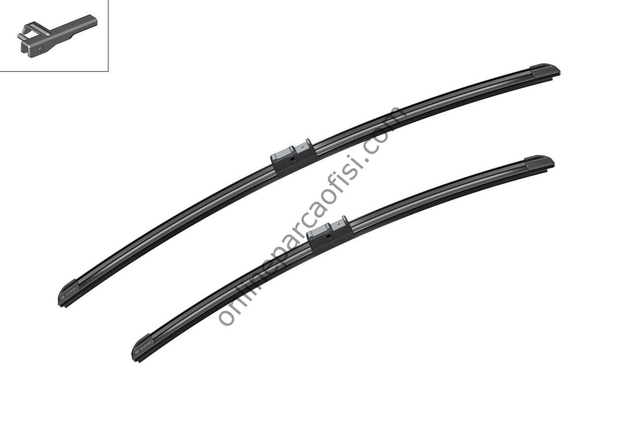 BOSCH 3397118970 | BMW X5 E70-X6 E71-72 SILECEK SÜPÜRGESI ÖN TAKIM