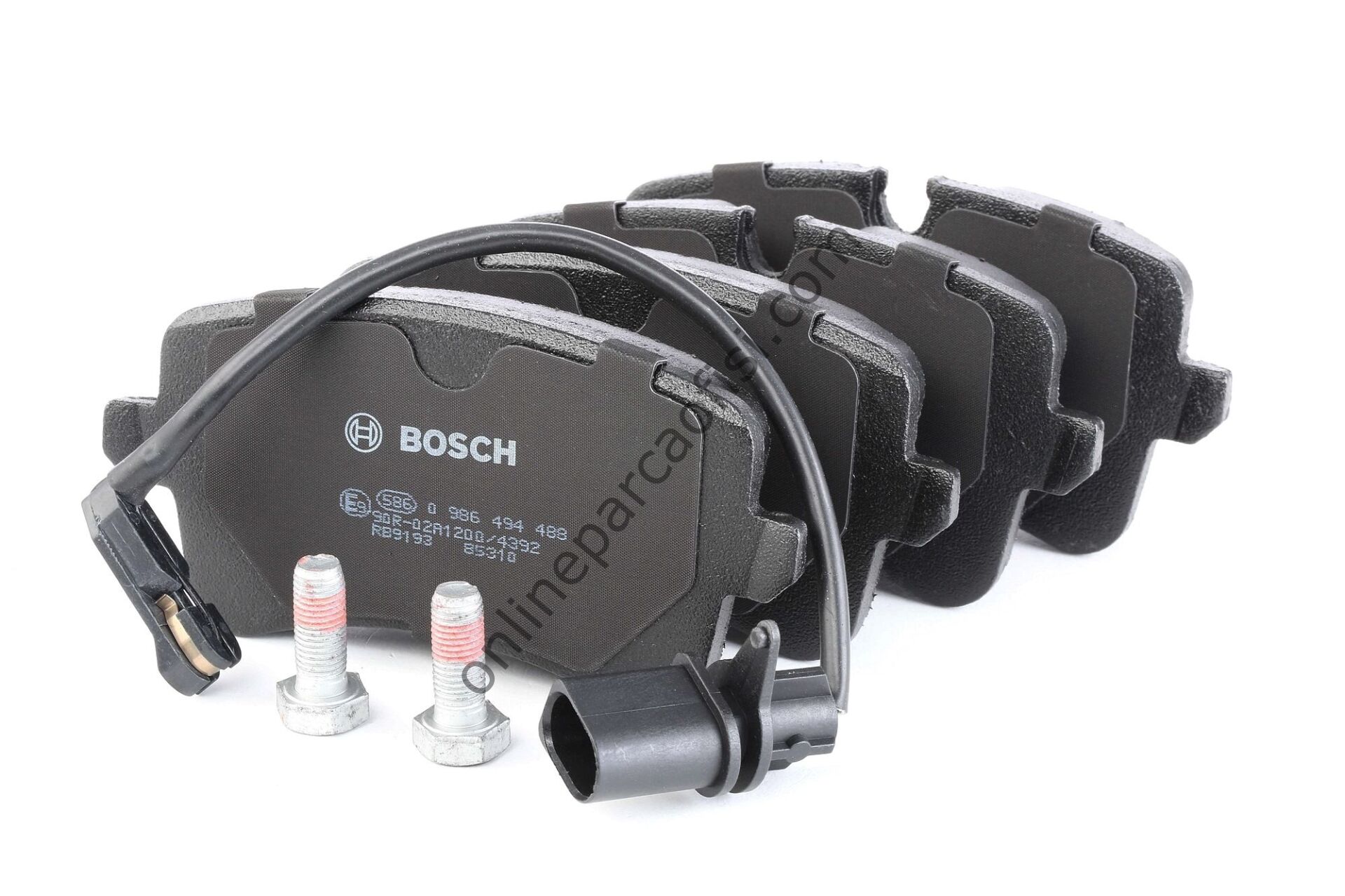 BOSCH 0986494488 | VW A4-A5-A6-A8-Q5 FREN BALATASI ARKA