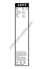 BOSCH 3397118977 | FORD FOCUS SILECEK SÜPÜRGESI ÖN TAKIM