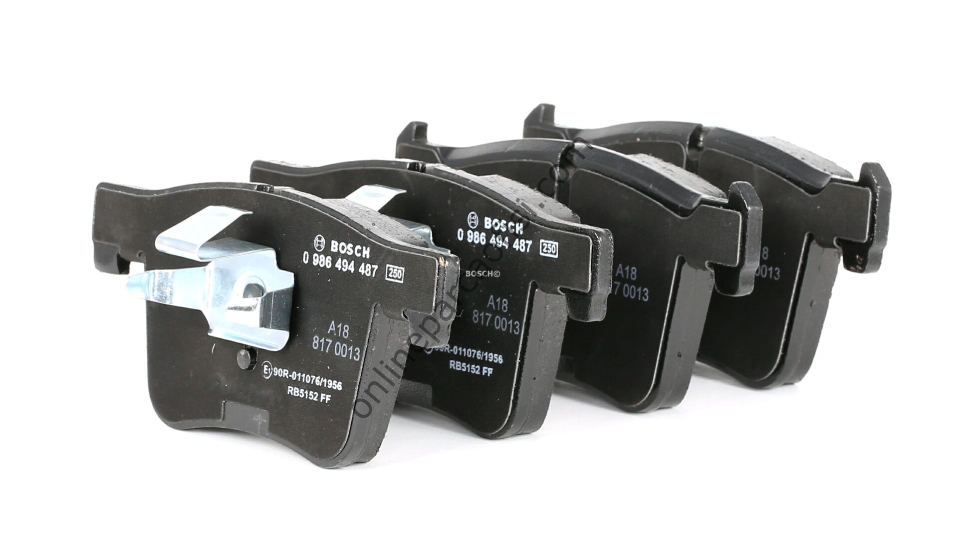 BOSCH BCH 0986494487 | BMW F20-F21-F22-F23-F30-F31-F34-F35-4F32-F33-F36-X3 F25-X4 F26 FREN BALATASI ÖN